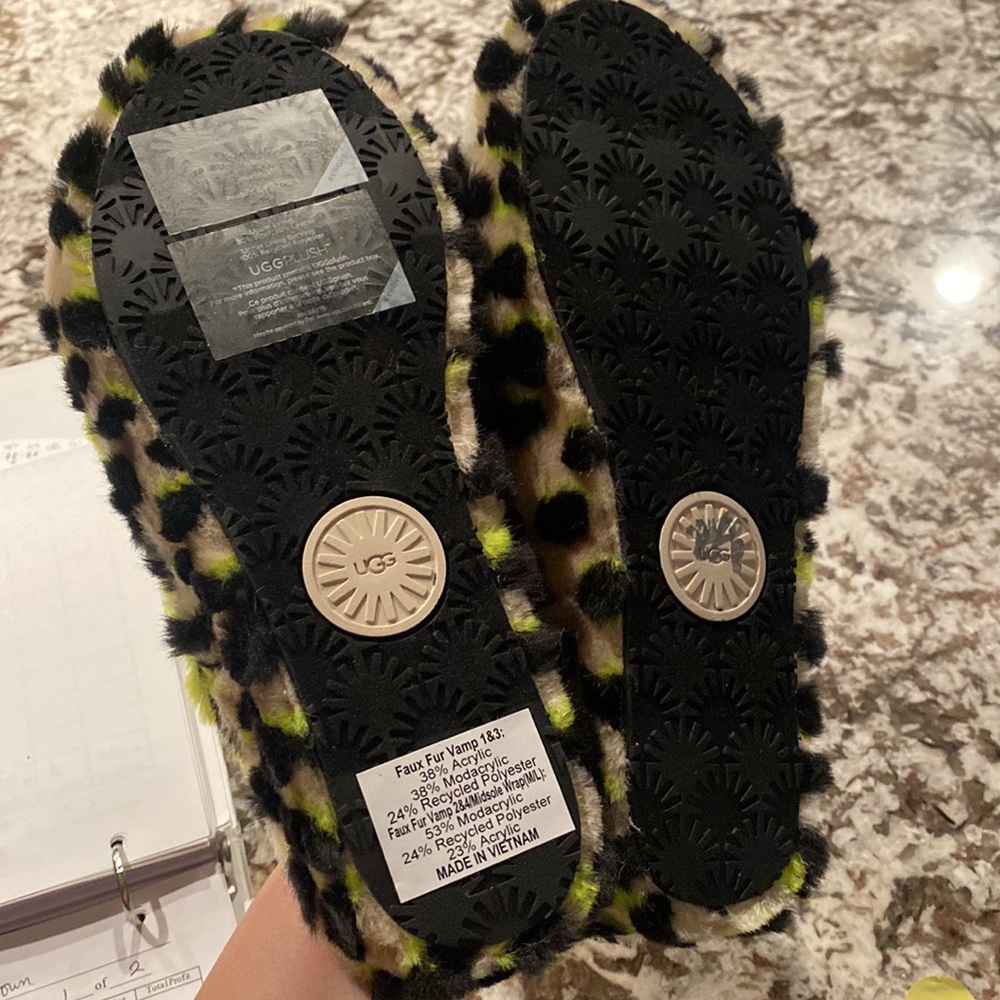 UGG Lamb Fur Slippers - LAST ONE - Picture 7 of 7